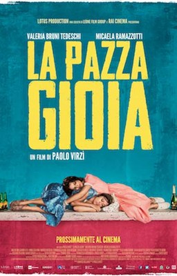 Anteprima del film La pazza gioia e lezione di cinema con Paolo Virzì. Modera l'incontro Natalia Aspesi