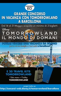 Concorso Tomorrowland "Vinci Barcellona"