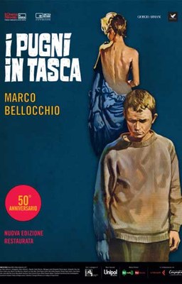 I pugni in tasca di Marco Bellocchio restaurato dalla Cineteca di Bologna mercoledì 21, giovedì 22 e domenica 25 ottobre