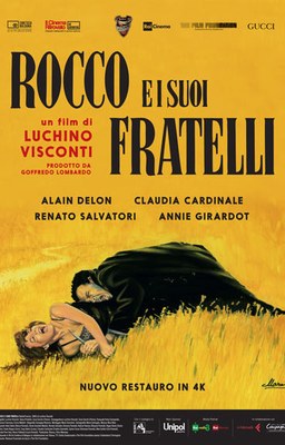 Il cinema ritrovato in collaborazione con la Cineteca di Bologna proiezione del film Rocco e i suoi fratelli lunedì 7 marzo in versione restaurata