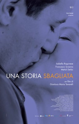 Il regista Gianluca Maria Tavarelli insieme a Isabella Ragonese all'Apollo per presentare il film UNA STORIA SBAGLIATA