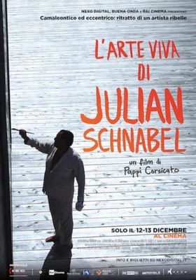 L'arte viva di Julian Schnabel di Pappi Corsicato solo il 12 e il 13 dicembre nelle sale spazioCinema