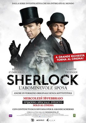 Sherlock   L'abominevole sposa torna in sala il 10 febbraio
