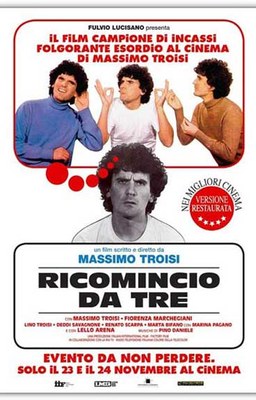 Torna al cinema Ricomincio da tre dell'indimenticabile Massimo Troisi in versione restaurata