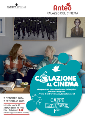 COLAZIONE AL CINEMA: Film + Colazione € 5,50!