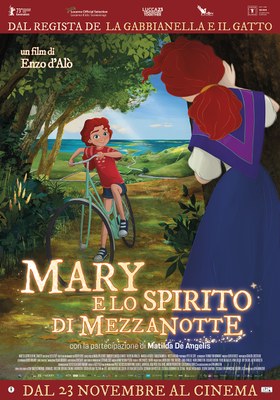 MARY E LO SPIRITO DI MEZZANOTTE | In sala il regista Enzo D'Alò (La freccia azzurra, La gabbianella e il gatto e Pinocchio)