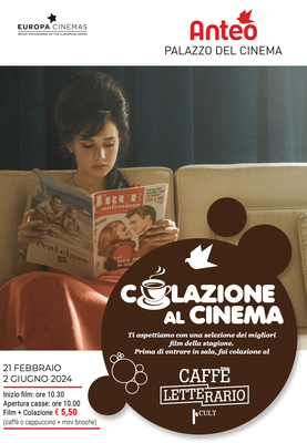 COLAZIONE AL CINEMA: Film + Colazione € 5,50!